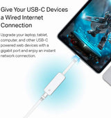 TP-Link Adaptateur USB C vers Ethernet (UE300C) - J45 vers USB C [Thunderbolt