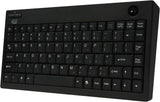 Adesso 2.4 GHz RF Wireless Mini Trackball Keyboard (WKB-3100UB)