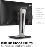 Moniteur Docking ViewSonic VG2756-4K 27 pouces IPS 4K avec USB C 90W, RJ4