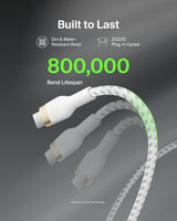 Belkin BoostCharge Pro Flex Braided USB-C to USB-C Charger Cable (2M/6