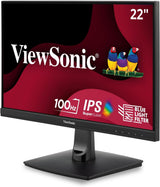 ViewSonic VA2214-H moniteur 22 pouces 1080p avec 100Hz, taux de rafraîchissement variable