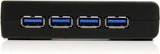 StarTech.com 4-Port USB 3.0 SuperSpeed Hub with Power Adapter - 5Gbps
