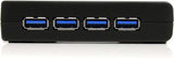StarTech.com 4-Port USB Wall Charger 34W/6.8A - Black