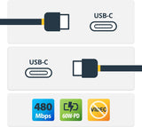 Câble de recharge USB C StarTech.com de 1 m – Recharge et synchronisation USB rapides et durables
