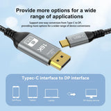 Câble USB C vers Displayport 1.2 de 1,8 m 4K60
