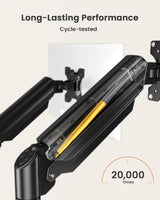 ErGear Dual Monitor Mount, Two Arms for 17