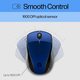 HP X3000 Blue Wireless Mouse G3 Blue New Version Blue