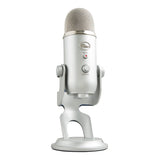 Microphone à condensateur USB Logitech Yeti Argent