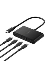Belkin Connect USB-C to 4-Port USB-C 3.2 Gen2 Ports Hub, Multiport Ada