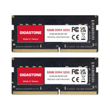 【DDR4 RAM Laptop Only】 GIGASTONE 64GB Kit (2x32GB) DDR4 3200MHz (2933M