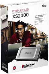 SSD portable Kingston 4 To - Stockage externe rapide
