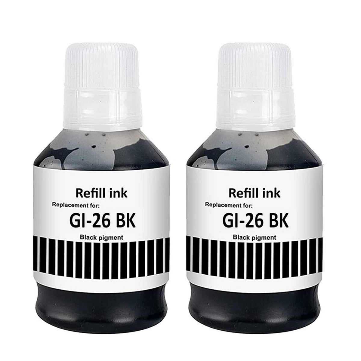 GI-26 GI26 Black Ink Compatible with Canon GI26 GI-26 Refill Ink Bottl