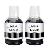 GI-26 GI26 Black Ink Compatible with Canon GI26 GI-26 Refill Ink Bottl