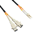 CÂBLE LC/SC MULTIMODE DUPLEX OM1 62,5/125 9M