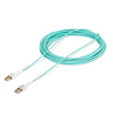 StarTech.com 10m (32.8ft) LC (UPC) OM4 Multimode Fiber Optic Cable, 50