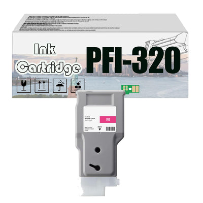 PFI-320 PFI320 300ML Ink Cartridges, Compatible for Canon TM-200 TM-20