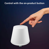 Philips Hue Go Smart Portable Table Lamp, White - White and Color Ambi