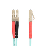 StarTech.com 20m (65ft) LC/UPC OM4 Multimode Fiber Optic Cable, 50/125