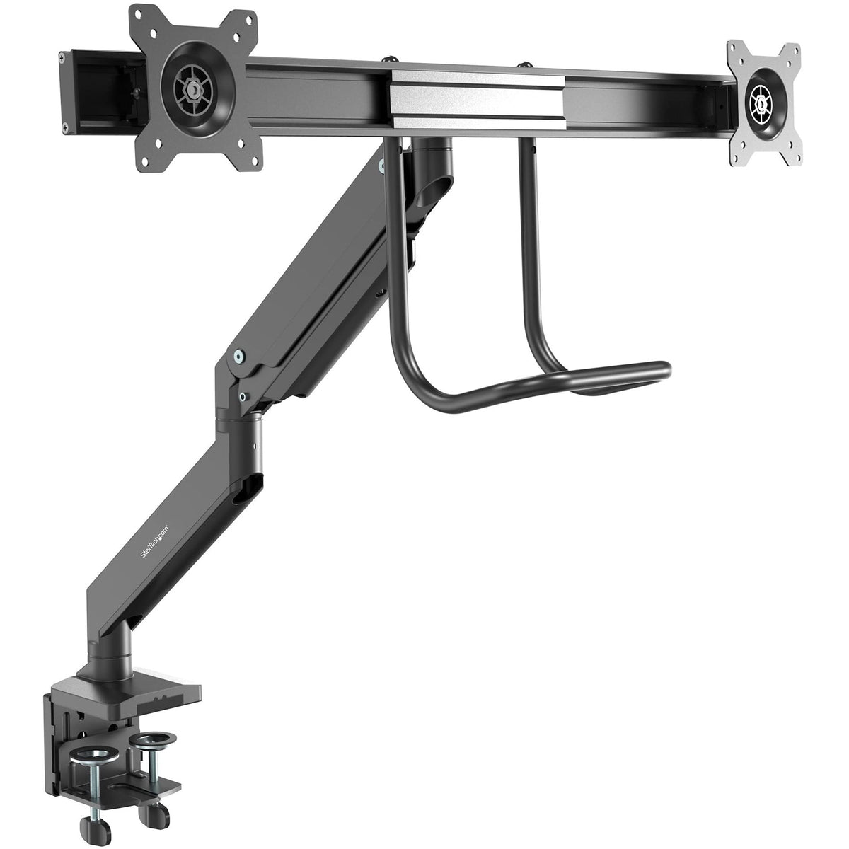 StarTech.com Desk Mount Dual Monitor Arm - Ergonomic Monitor VESA Moun