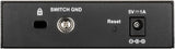 Commutateur Ethernet administrable intelligent Gigabit 5 ports D-Link, L2, VLAN, QoS, I