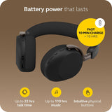 Jabra Evolve3 75 On-Ear Wireless Bluetooth Headset with Mic and Wirele