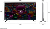 LG 75-Inch UA7700 Series 4K Smart TV - α7 AI Processor 4K, Dynamic Ton