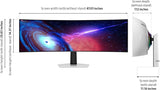 SAMSUNG 49 inch Odyssey G9 DQHD OLED Gaming Monitor Curved 240Hz 0.03m