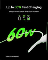 Belkin USB-C to USB-C Cable (2M/6.6ft), USB-C Fast Charging Cable for