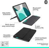Étui Folio Logitech Flip pour iPad Pro 11 pouces
