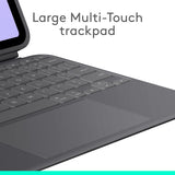 Logitech Combo Touch pour iPad Pro 11 pouces (M4) (2024) Étui-clavier – Détachable