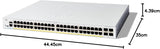 Cisco Catalyst 1300-48P-4X Managed Switch, 48 Port GE, PoE, 4x10GE SFP
