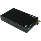 Startech.Com Gigabit Ethernet Copper-to-Fiber Media Converter-SM LC-10