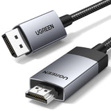 3ft DP to HDMI Gripping
