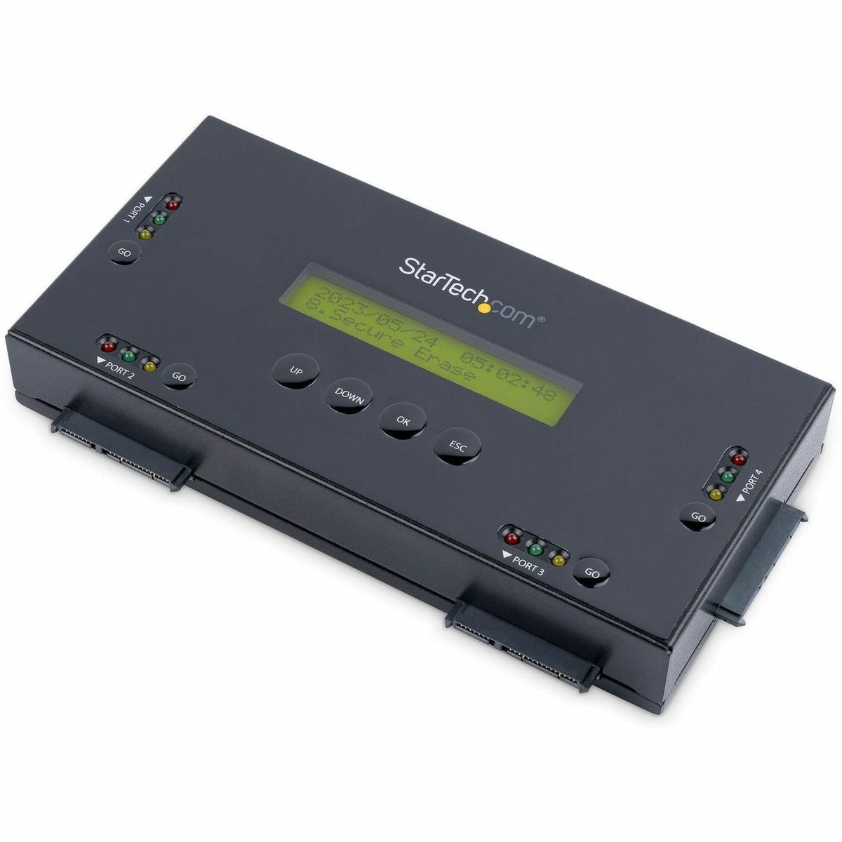 StarTech.com 4 Bay SSD/HDD Hard Drive Eraser - 2.5