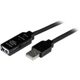 StarTech.com 16ft USB 2.0 Active Extension Cable M/F
