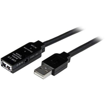 StarTech.com 16ft USB 2.0 Active Extension Cable M/F