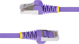 StarTech.com 6ft Purple CAT6a Ethernet Cable, Snagless RJ45, 10GbE, 10