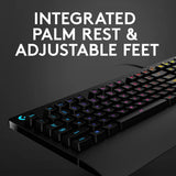 Logitech G213 Prodigy Gaming Keyboard - Wired RGB Backlit Keyboard wit