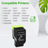 CS421 Toner Cartridge 78C10K0 Replacement Compatible for Lexmark CS421