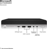 HP Smart Buy EliteDesk 8 Mini G2I AI U7356H 32 Go 512 Go