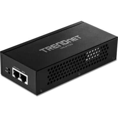 TRENDnet 2.5G PoE+ Injector, TPE-215GI, PoE (15.4W) or PoE+ (30W), 2.5
