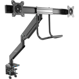 StarTech.com Desk Mount Dual Monitor Arm with USB & Audio - Slim Adjus