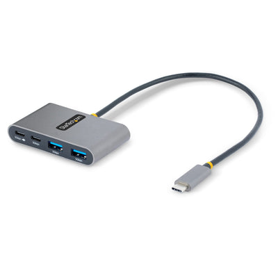 StarTech.com 4-Port USB-C Hub with 100W Power Delivery Pass-Through -