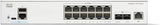 Cisco Catalyst 1300-12XT-2X Managed Switch, 12 Port 10G Copper, 2x10GE
