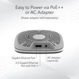 Point d'accès sans fil géré dans le nuage NETGEAR (WAX630E) - WiFi 6E Tri-Ba