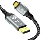 Câble USB C vers Displayport 1.2 de 1,8 m 4K60