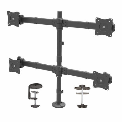 StarTech Quad Monitor Mount for Up to 27in VESA Monitors