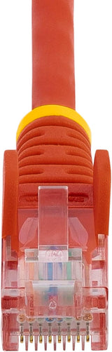 StarTech.com Câble Patch RJ45 Cat5e UTP sans Accroc Rouge de 7,6 m - Câble Patch de 7,6 m