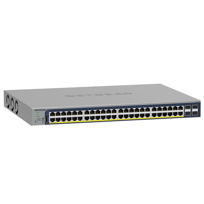 NETGEAR 52-Port PoE Gigabit Ethernet Smart Switch (GS752TP) - Managed,