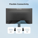 Viewsonic VA2448-MHU Moniteur Full HD 1080p IPS 24 pouces avec 120Hz, Var
